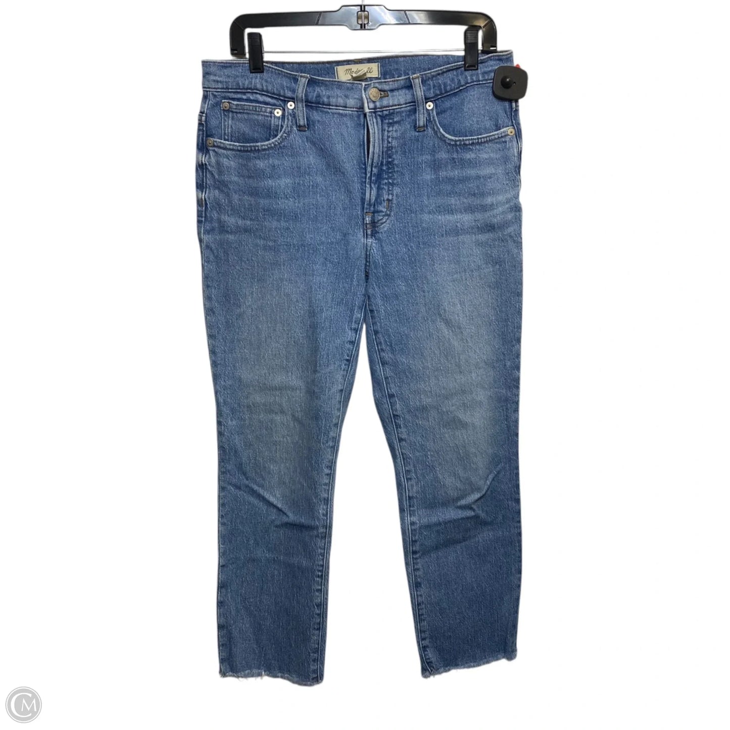 Jeans Straight By Madewell In Blue Denim, Size: 6