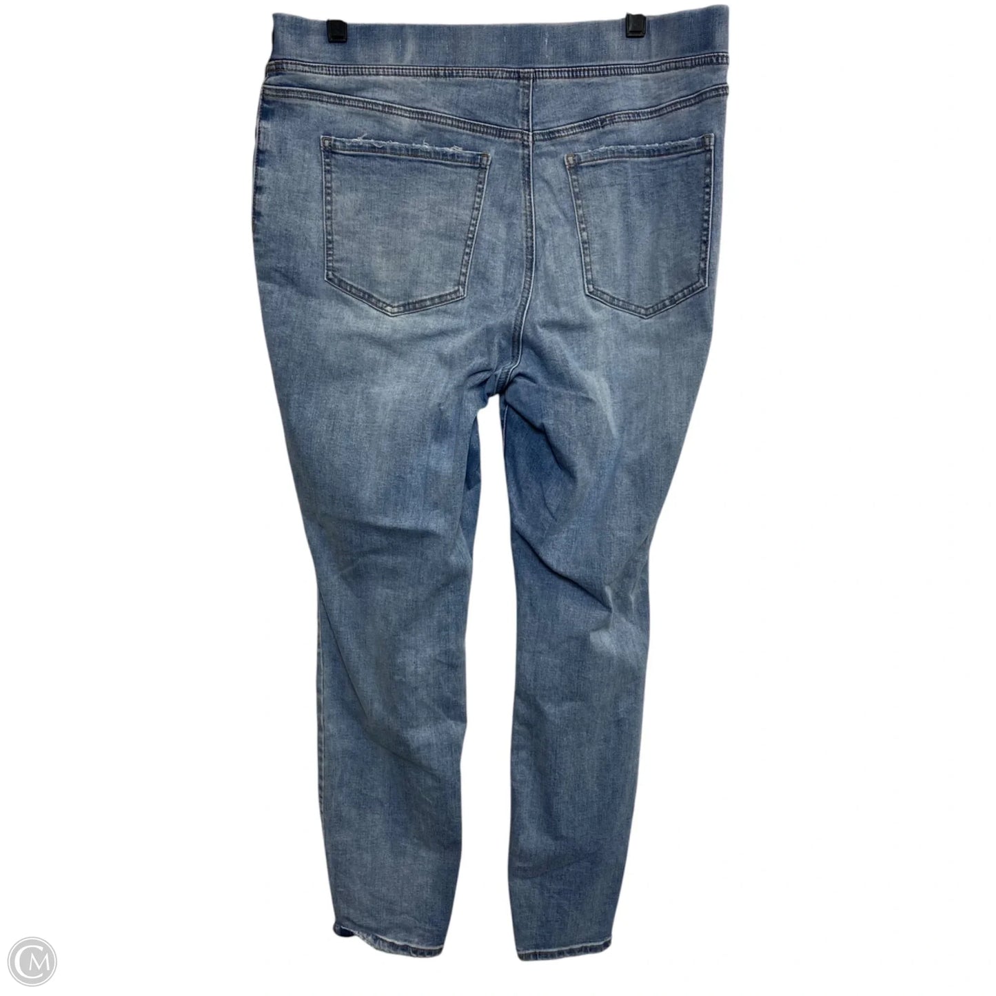 Jeans Skinny By Wonderly In Blue Denim, Size: 12