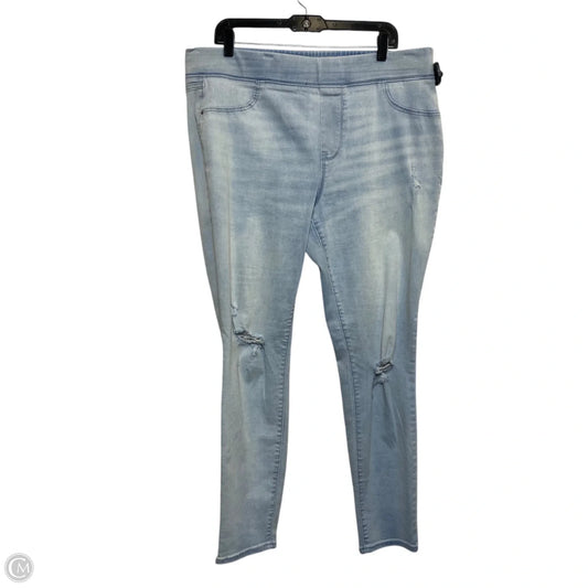 Jeans Jeggings By Old Navy In Blue Denim, Size: 16