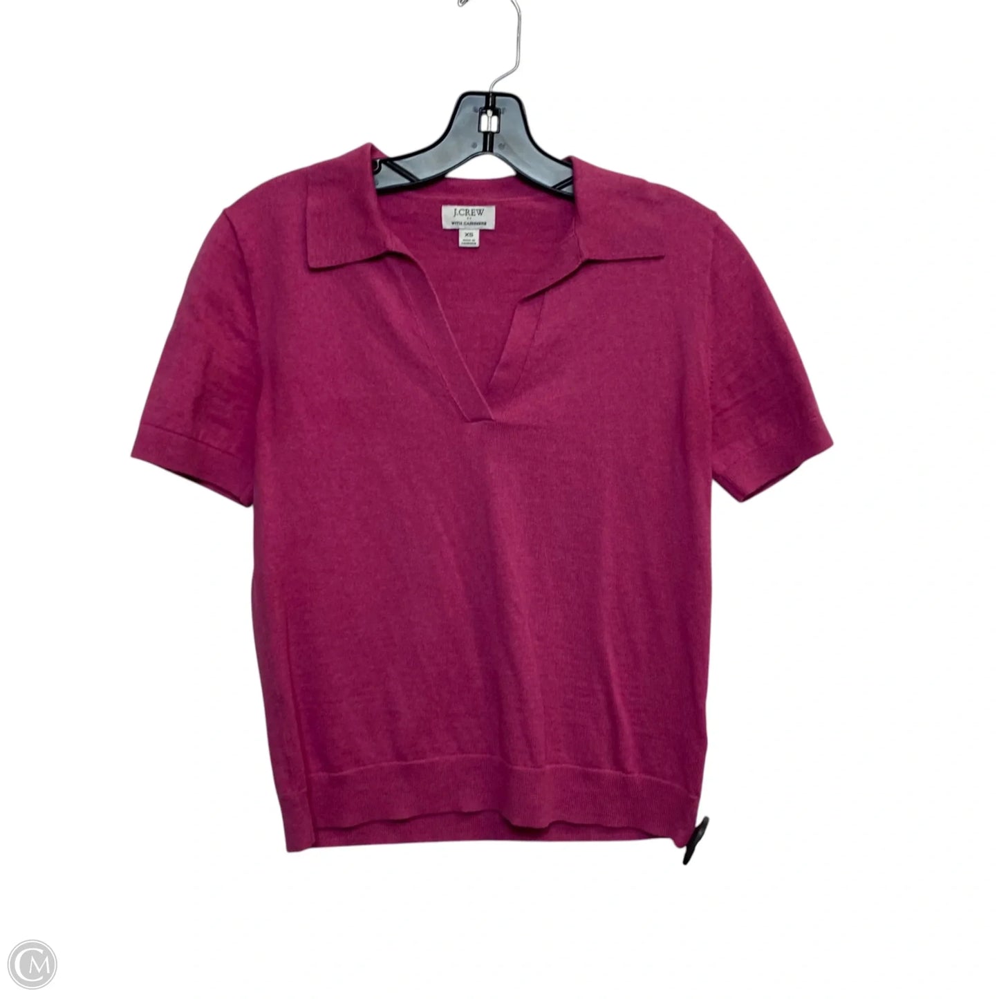 Top Short Sleeve By J. Crew In Pink, Size: Xs