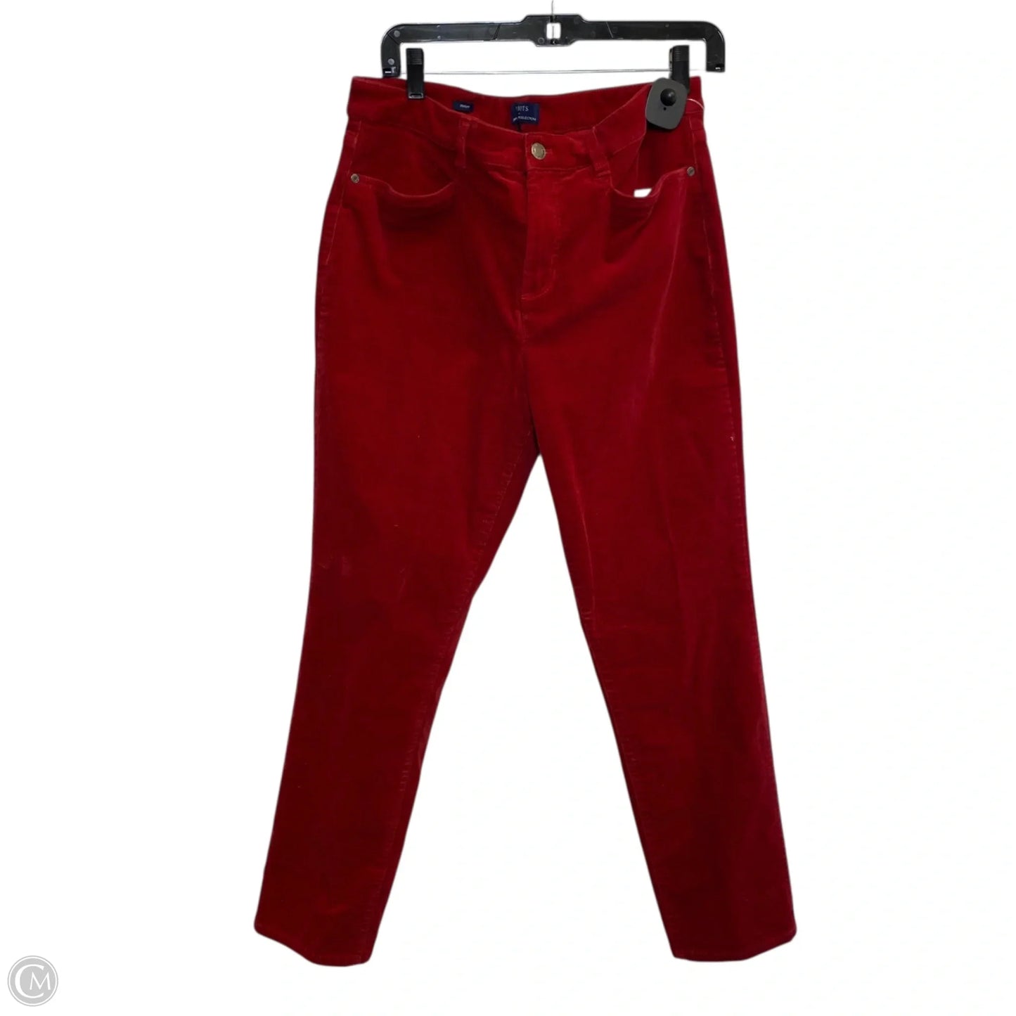 Pants Corduroy By Talbots In Red, Size: 12