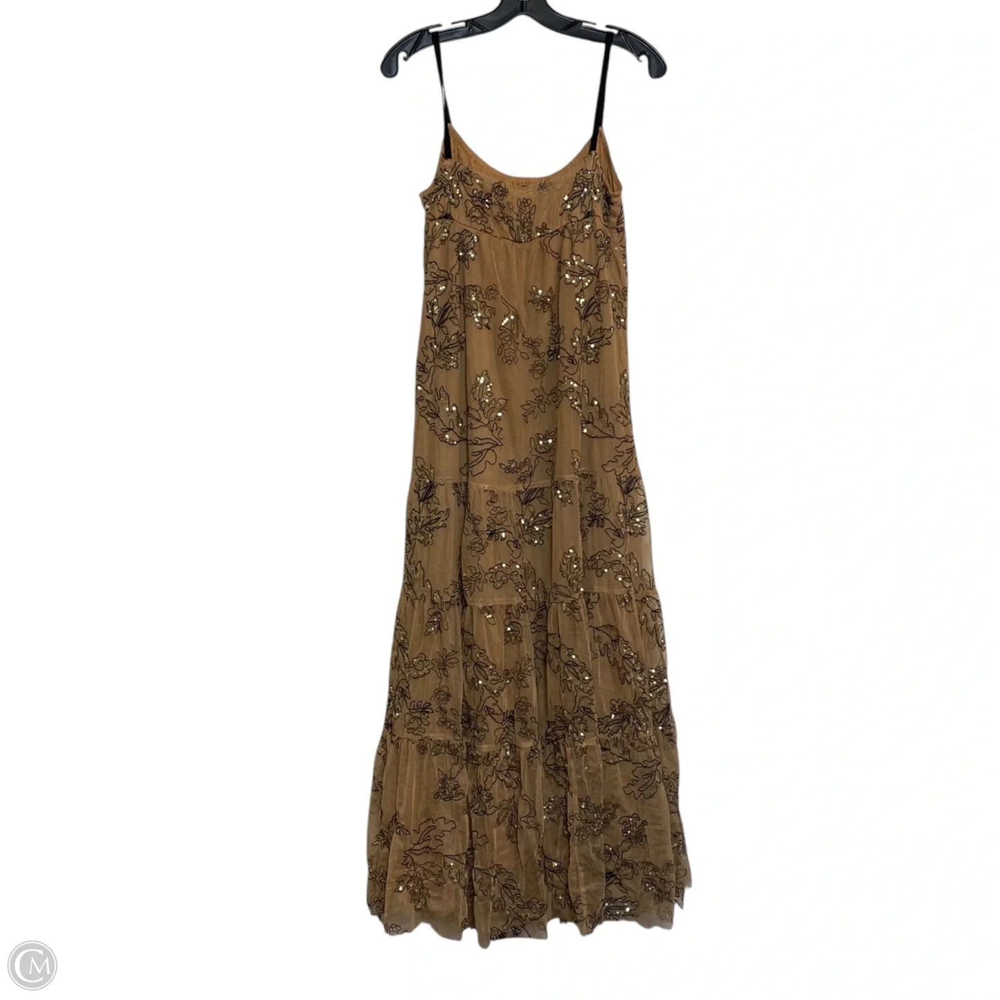 Dress Casual Maxi By Anthropologie In Brown, Size: Xs