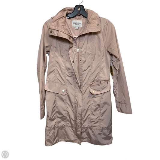 Coat Designer By Cole-haan In Pink, Size: Xs