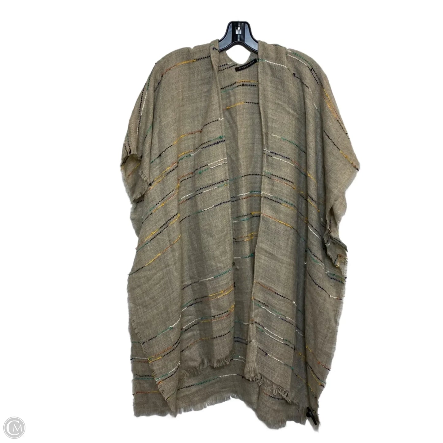 Shawl By Do Everything In Love In Tan, Size: Osfm