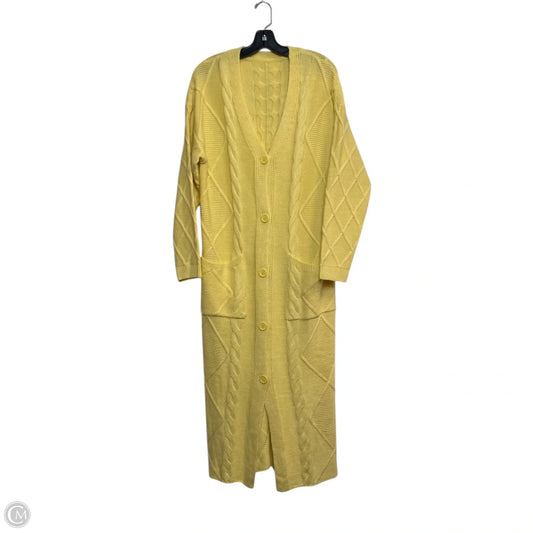 Dress Sweater By Shein In Yellow, Size: S