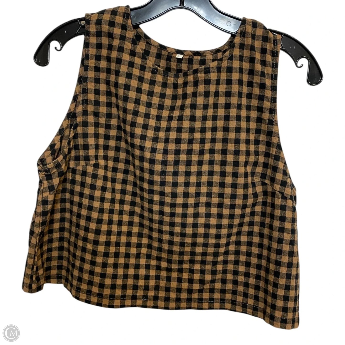 Pants Set 2pc By Cmf In Black & Brown, Size: L