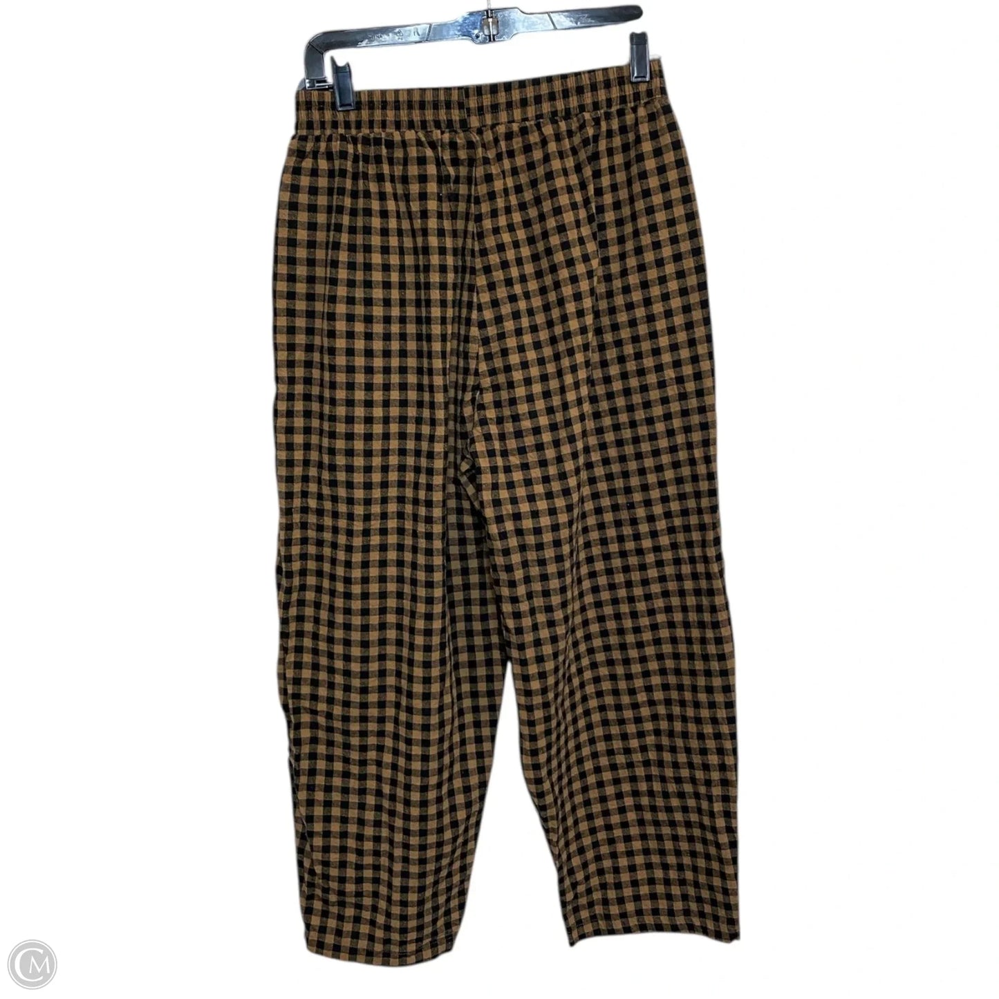 Pants Set 2pc By Cmf In Black & Brown, Size: L