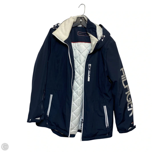 Jacket Windbreaker By Tommy Hilfiger In Navy, Size: Xl