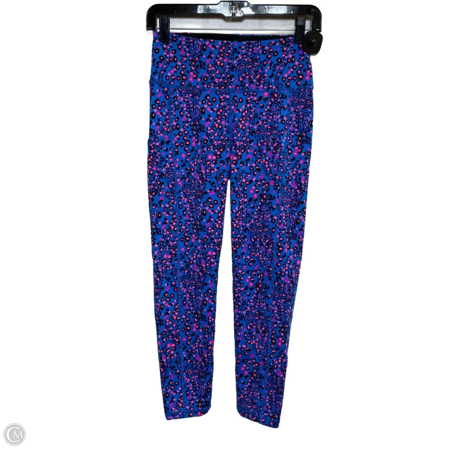Pants Designer By Lilly Pulitzer In Blue & Pink, Size: S