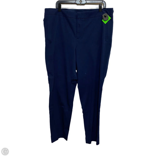 Pants Other By Eloquii In Navy, Size: 18
