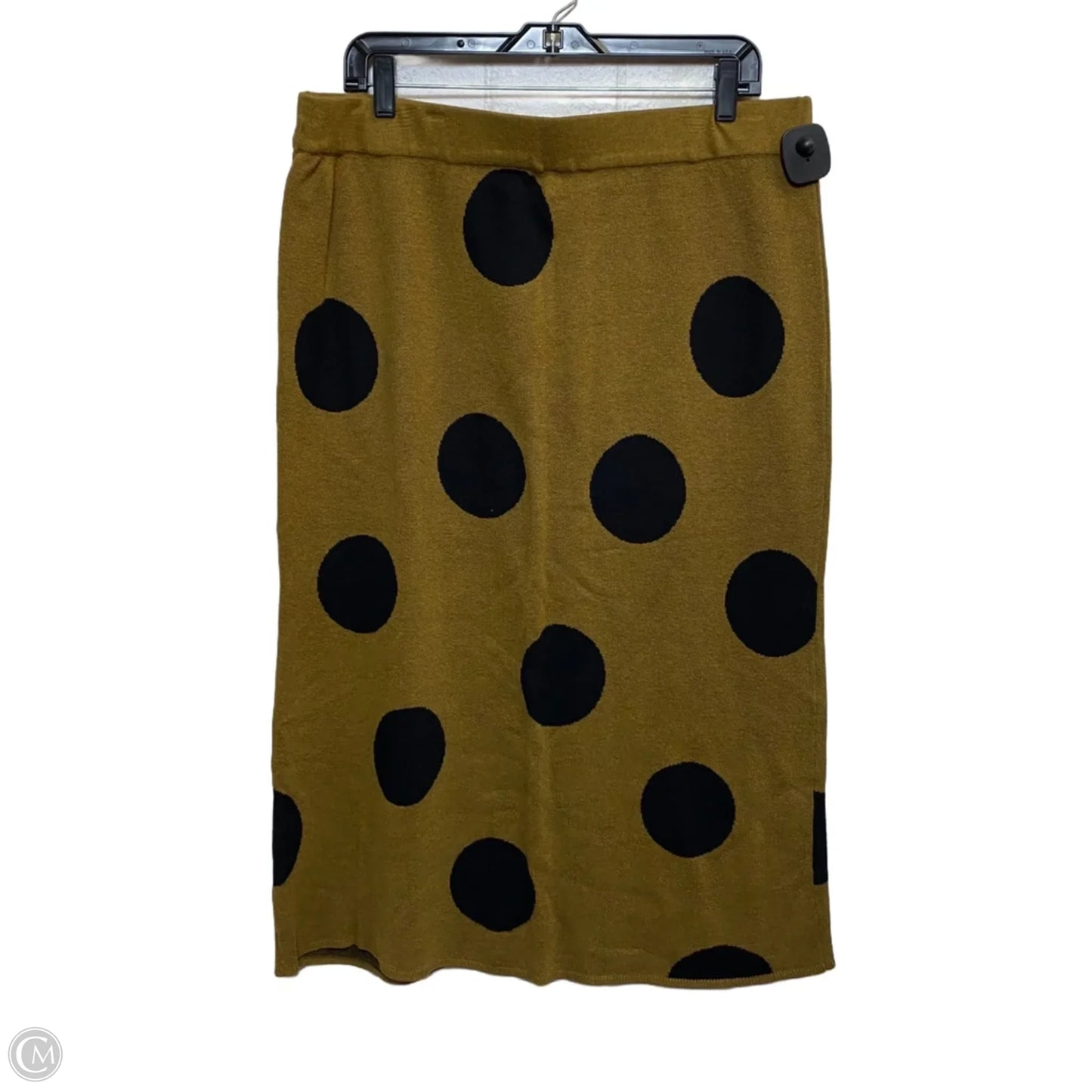 Skirt Midi By Who What Wear In Brown, Size: Xl