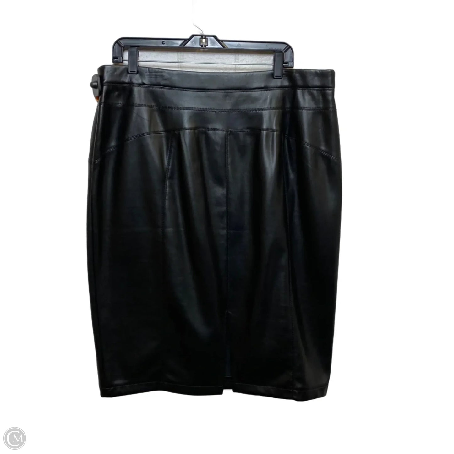 Skirt Midi By Marc New York In Black, Size: 1x