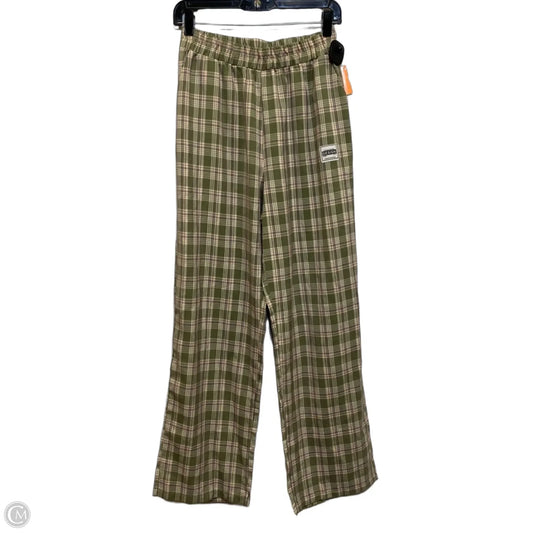 Pants Wide Leg By Shein In Plaid Pattern, Size: M