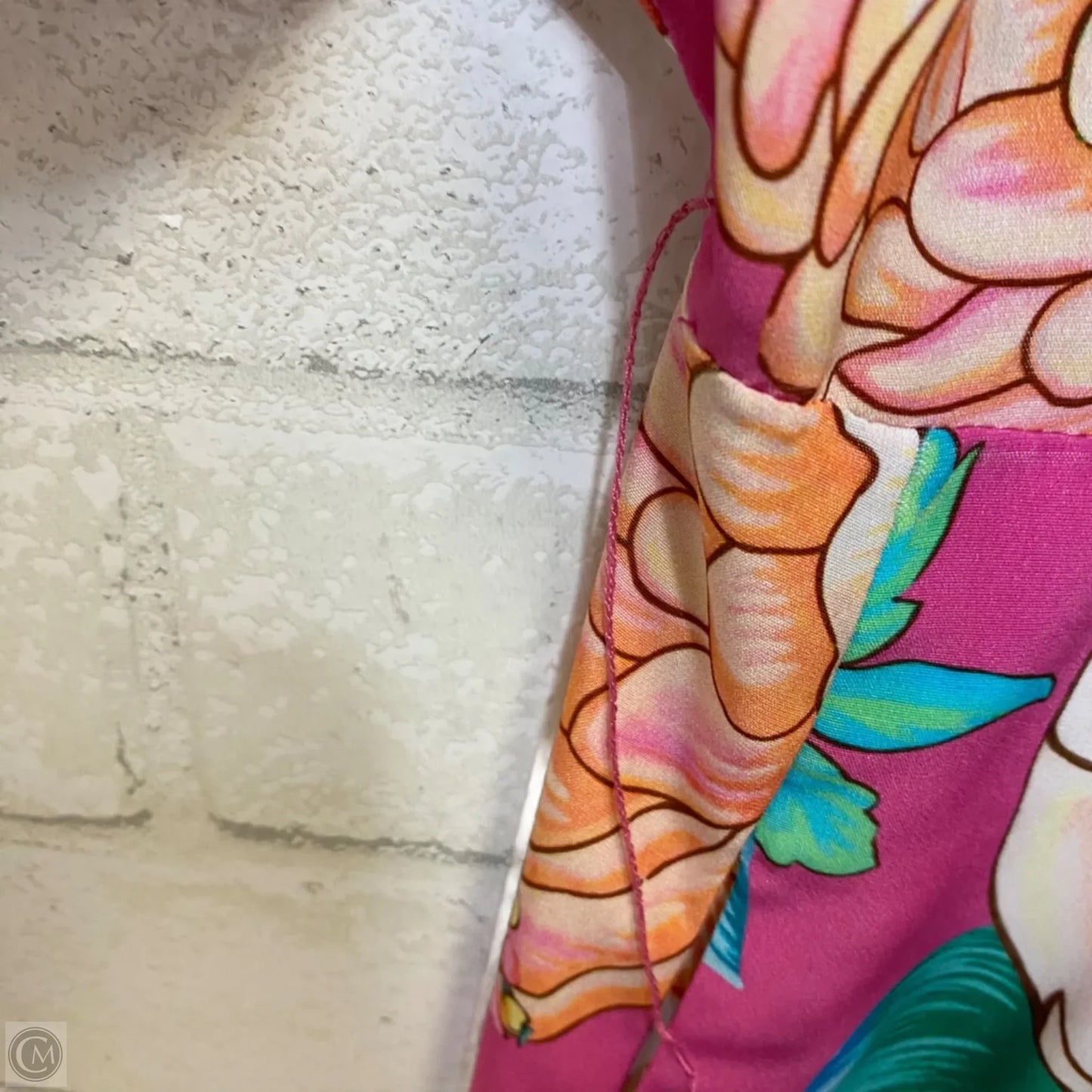 Jumpsuit Designer By Farm Rio In Pink, Size: M