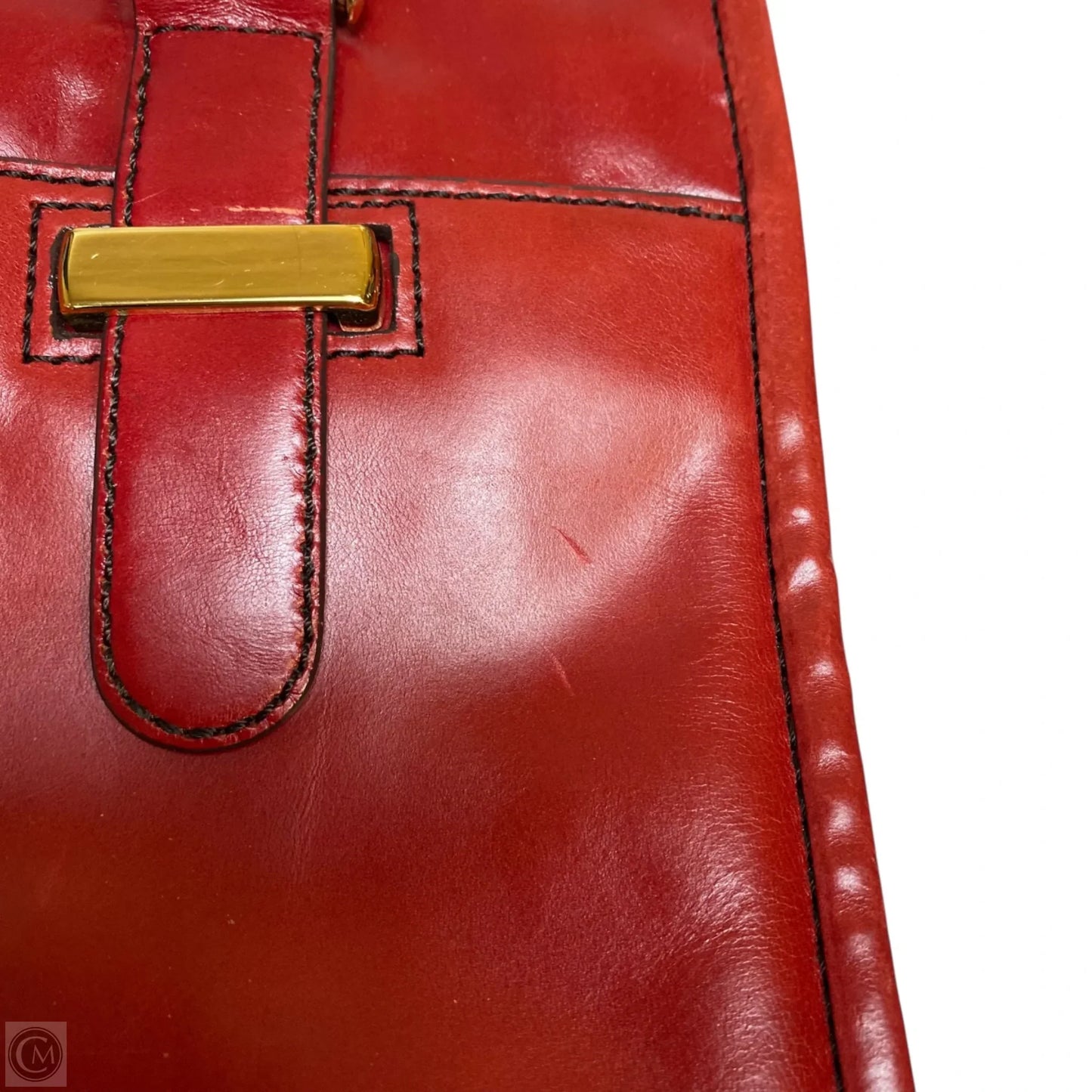 Handbag Leather By Antonio Melani, Size: Medium