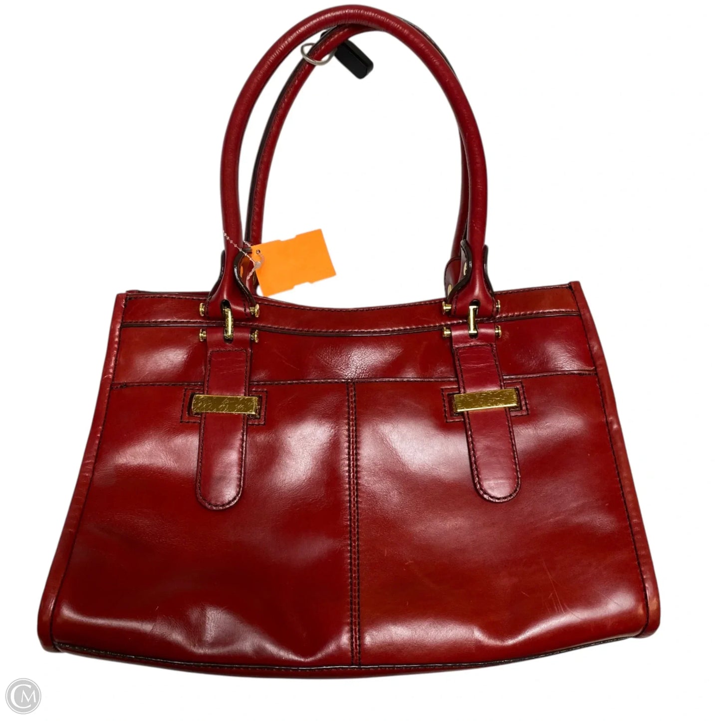 Handbag Leather By Antonio Melani, Size: Medium