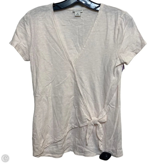 Top Short Sleeve By J. Crew In Pink, Size: Xs