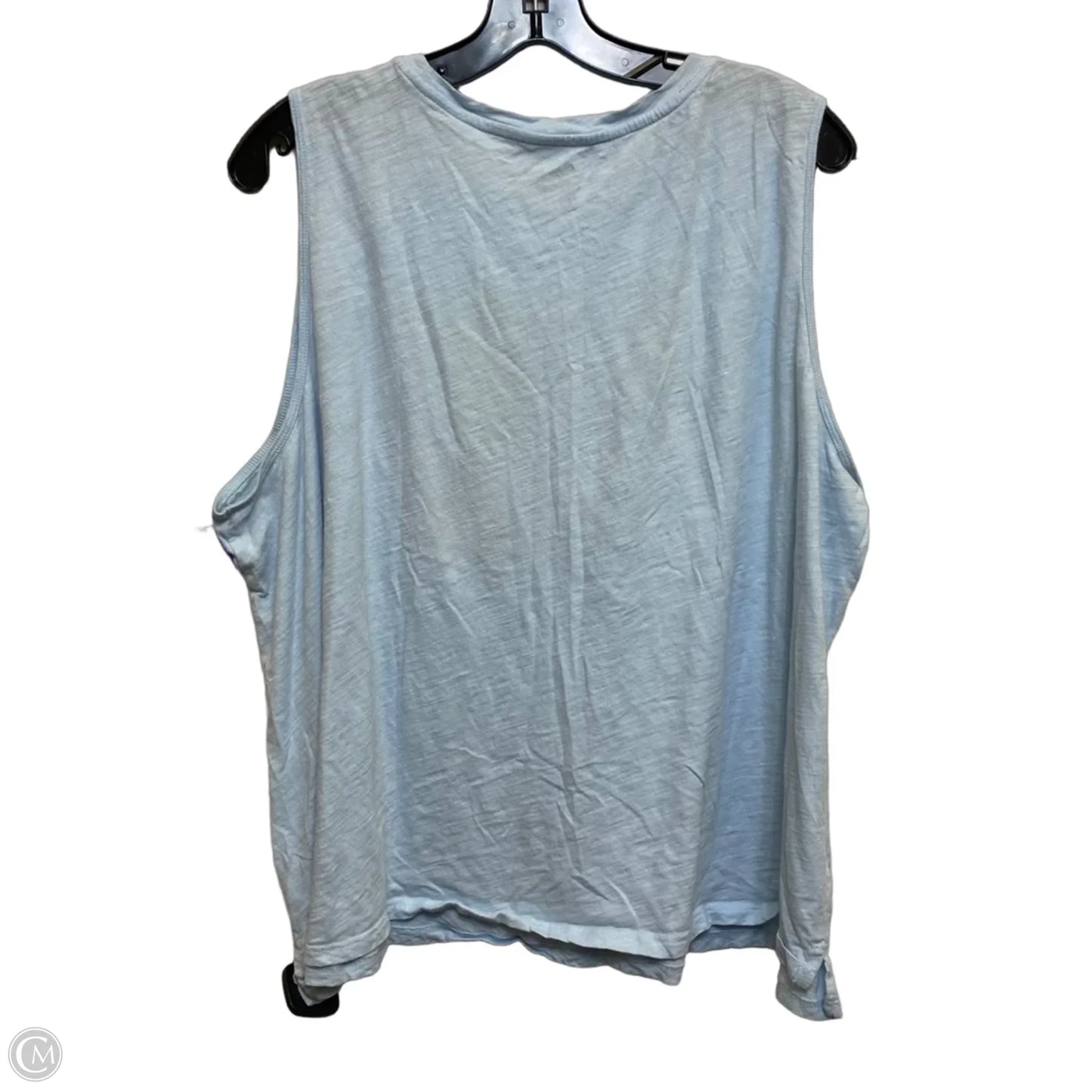 Top Sleeveless Basic By Old Navy In Blue, Size: 3x