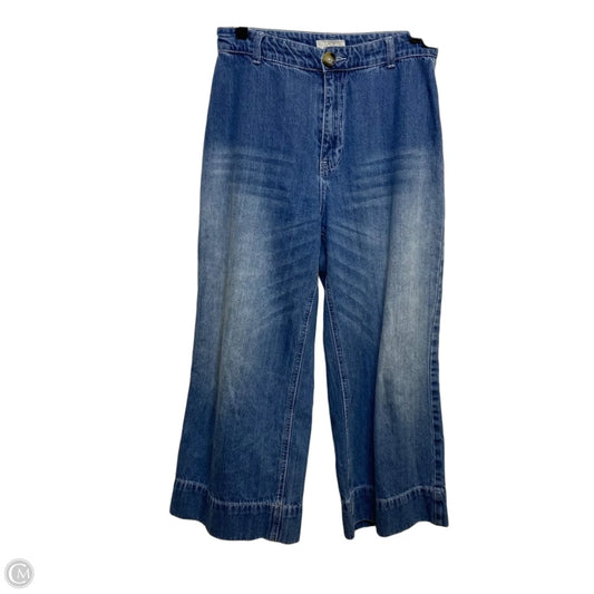 Jeans Wide Leg By Easel In Blue Denim, Size: M