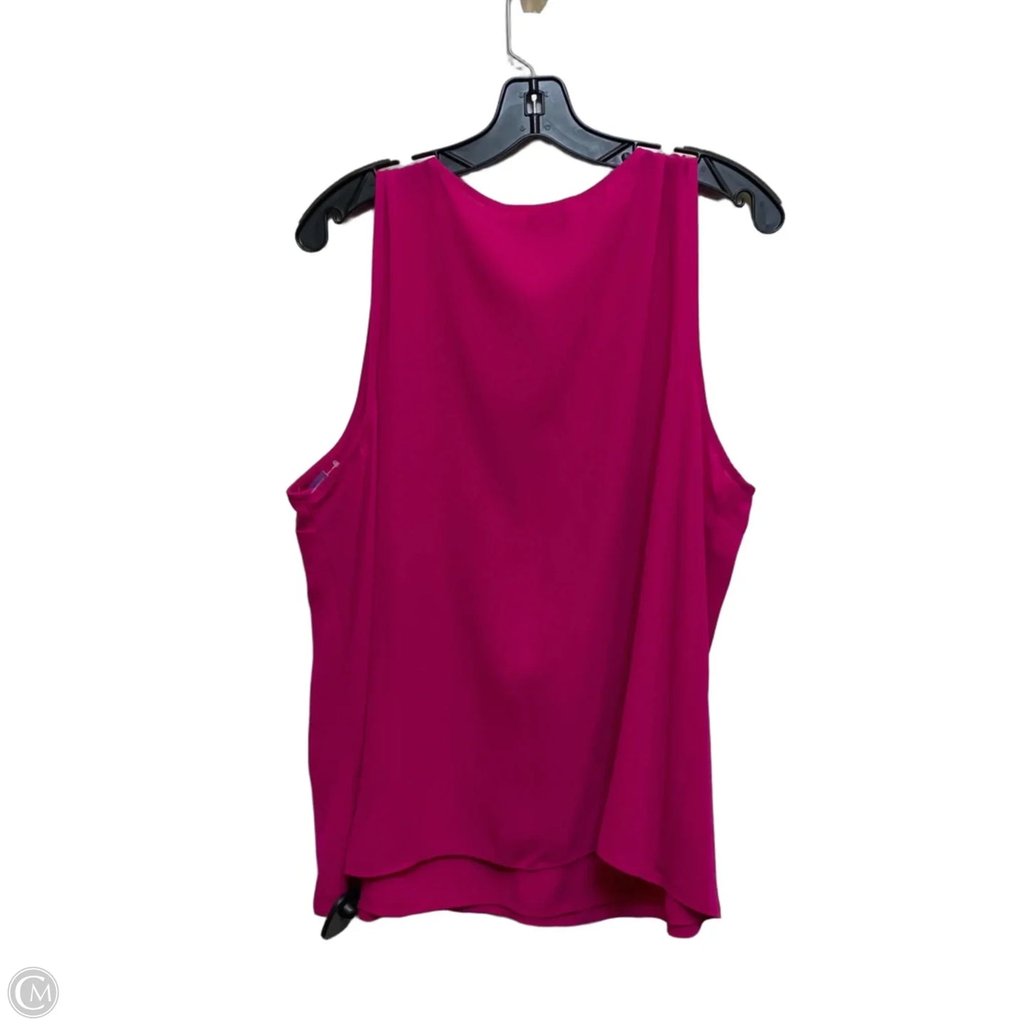 Top Sleeveless By Nine West Apparel In Pink, Size: Xxl