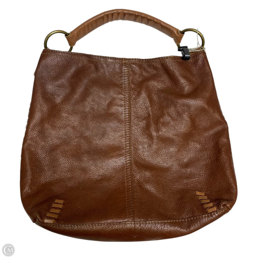 Handbag Leather By Lucky Brand, Size: Medium