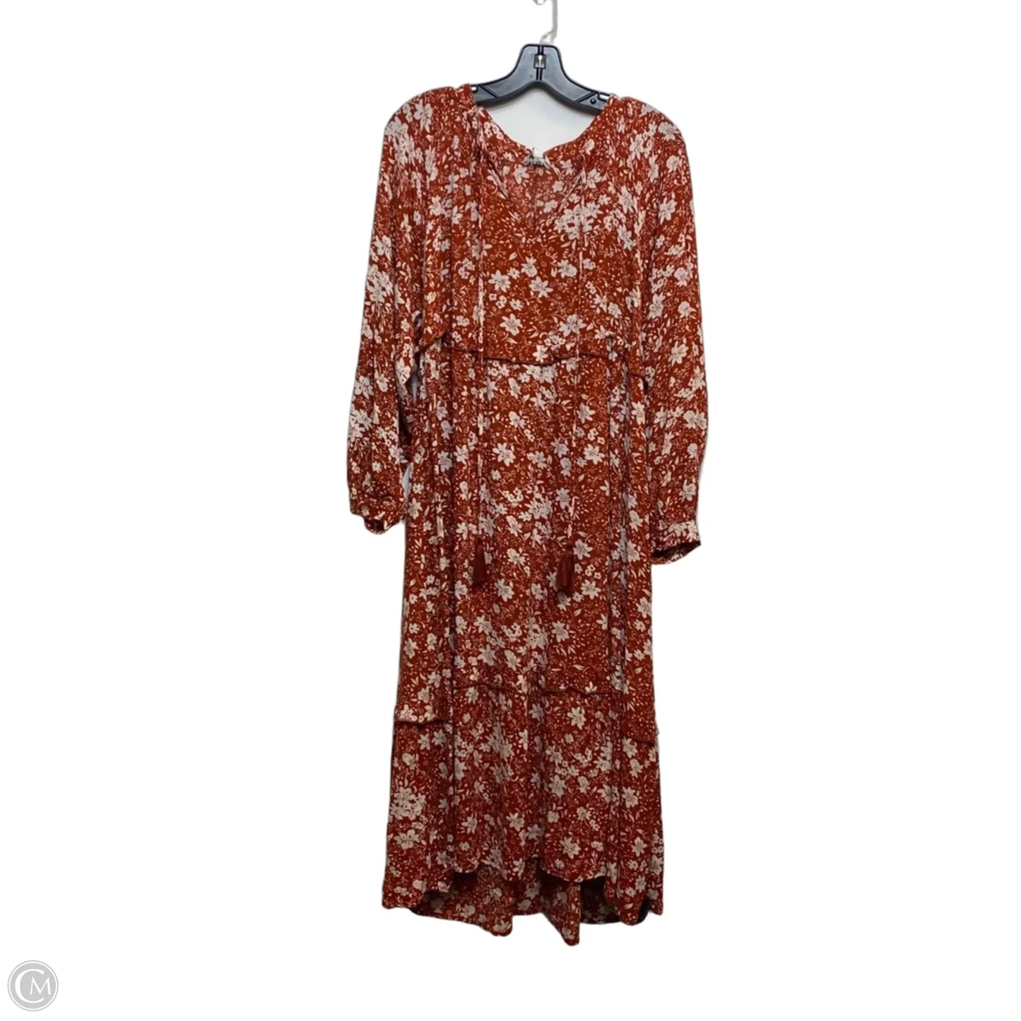 Dress Casual Maxi By Umgee In Orange, Size: S