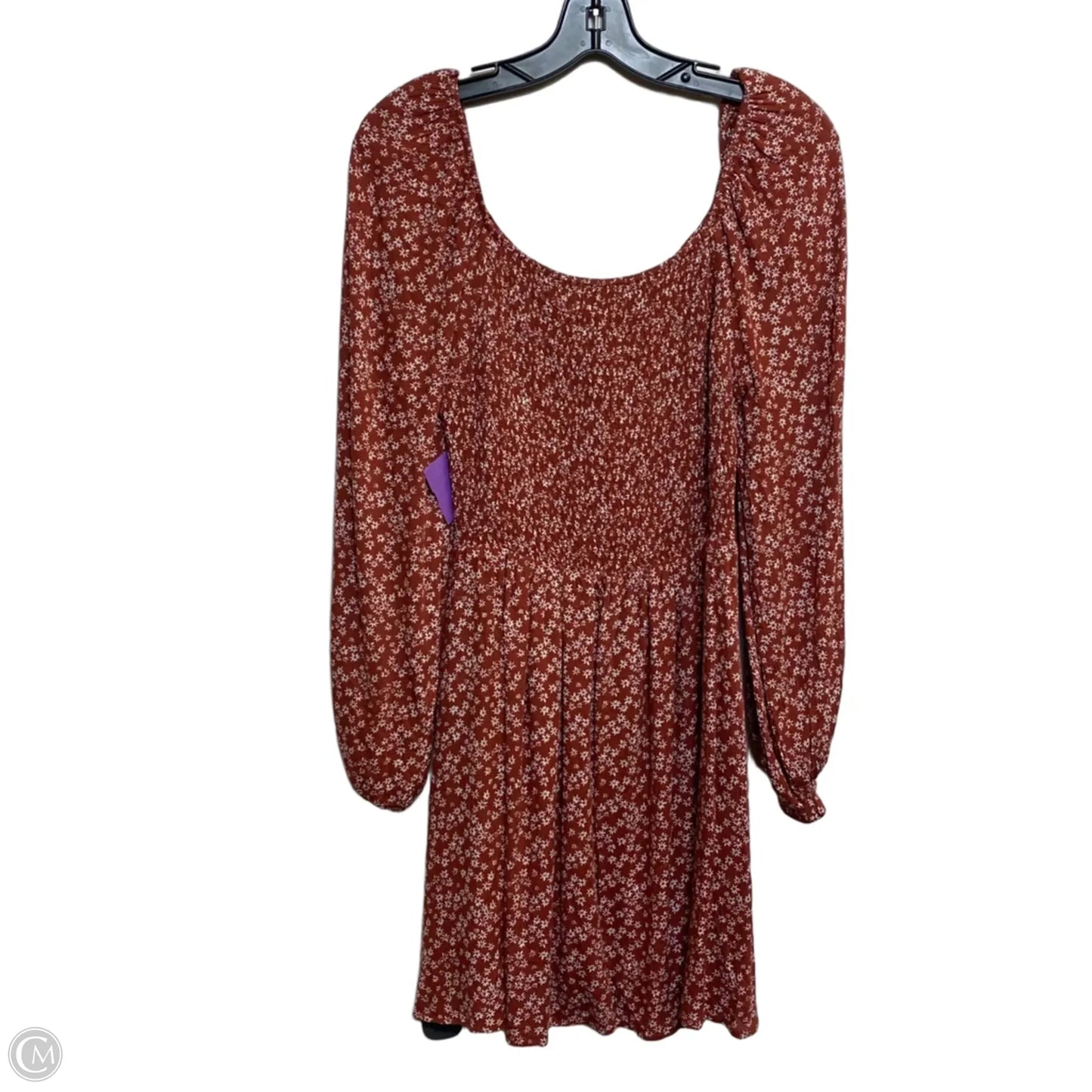 Dress Casual Short By Newbury Kustom In Red, Size: M