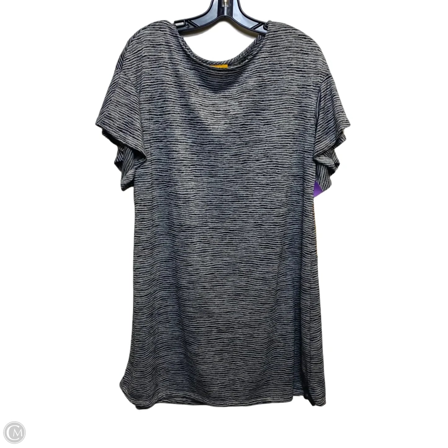 Dress Casual Short By Ruby Rd In Black & Grey, Size: S