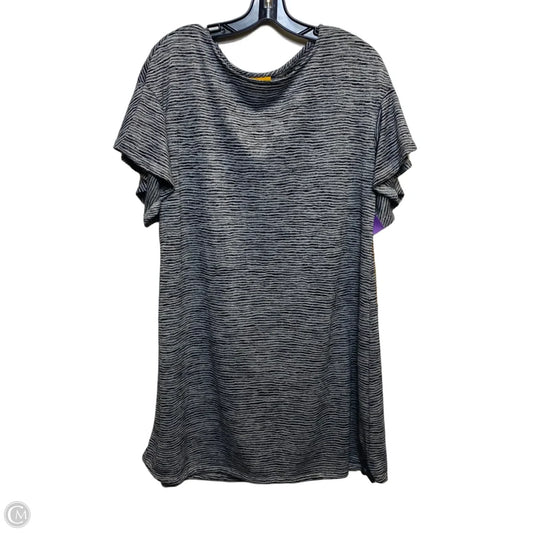 Dress Casual Short By Ruby Rd In Black & Grey, Size: S