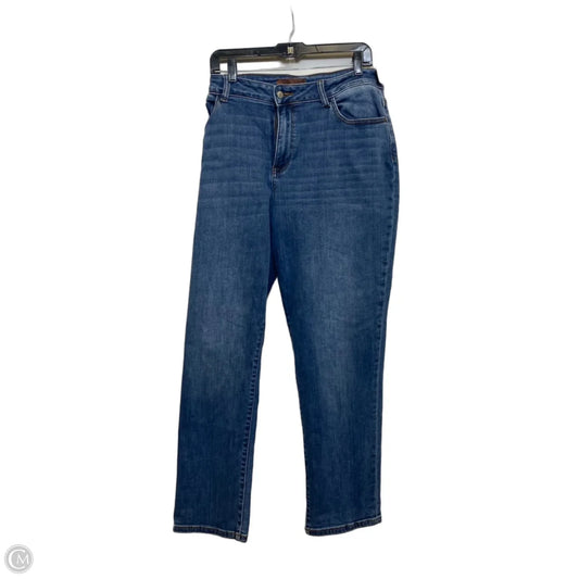 Jeans Boyfriend By Judy Blue In Blue Denim, Size: 16