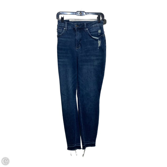 Jeans Skinny By Judy Blue In Blue Denim, Size: 16