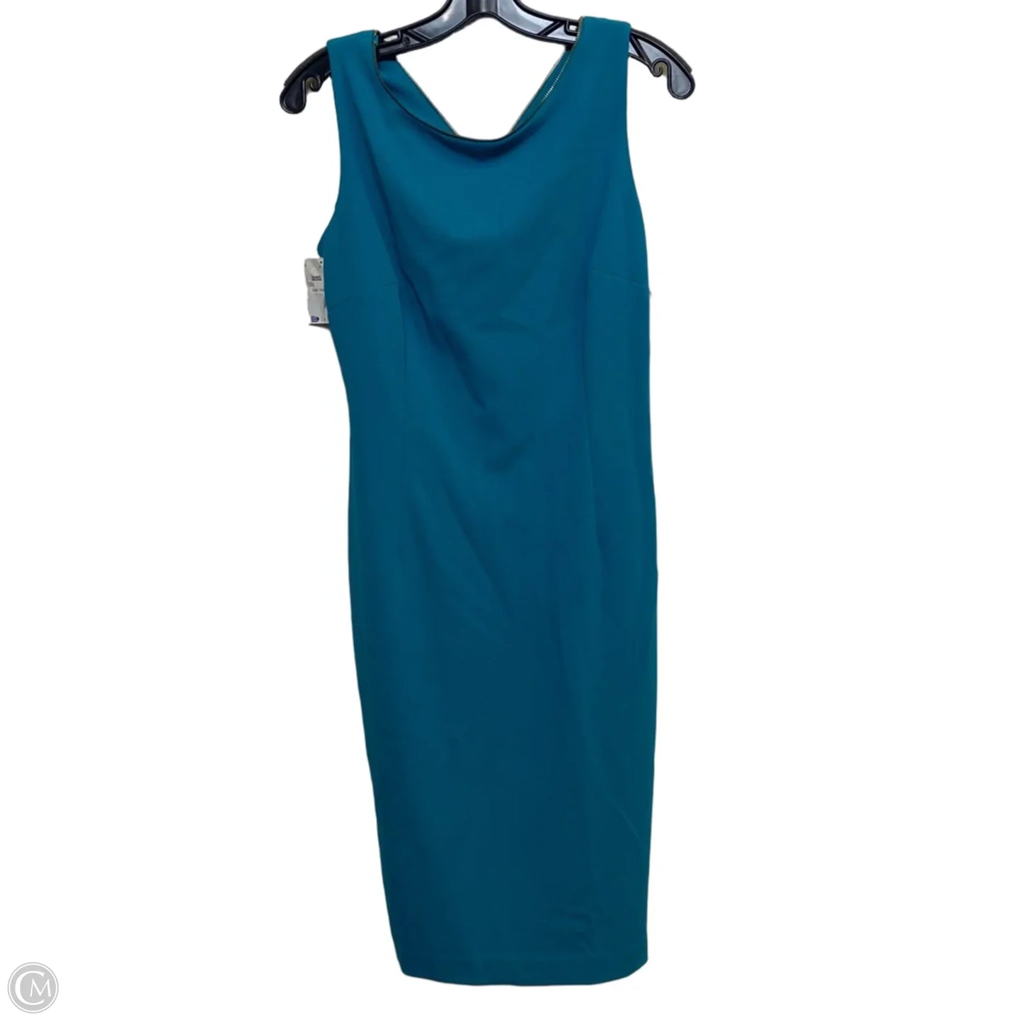 Dress Work By Calvin Klein In Blue, Size: M