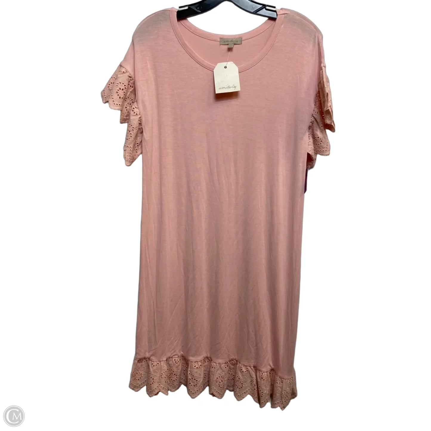 Dress Casual Short By Wonderly In Pink, Size: Xl