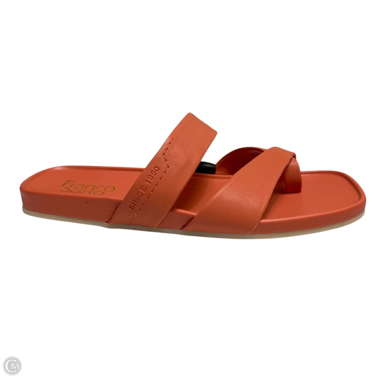 Sandals Flats By Franco Sarto In Orange, Size: 7