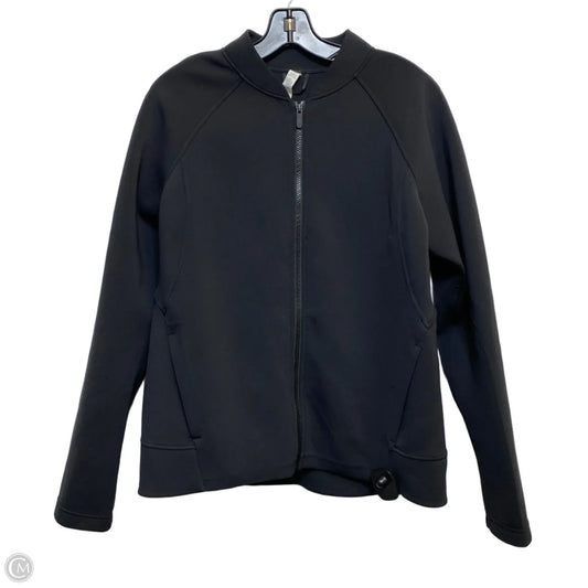 Athletic Jacket Designer By Lululemon In Black, Size: M