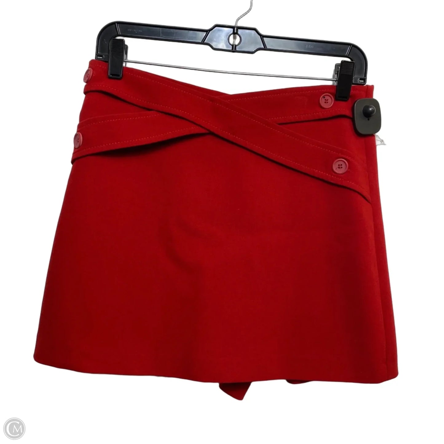 Skort By Zara In Red, Size: M