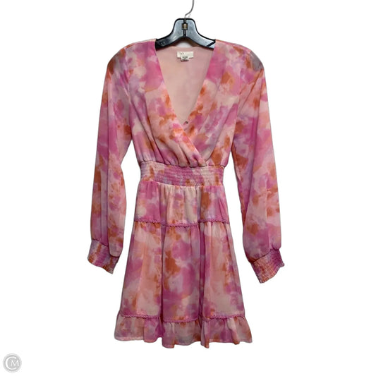 Dress Casual Short By Japna In Pink, Size: M