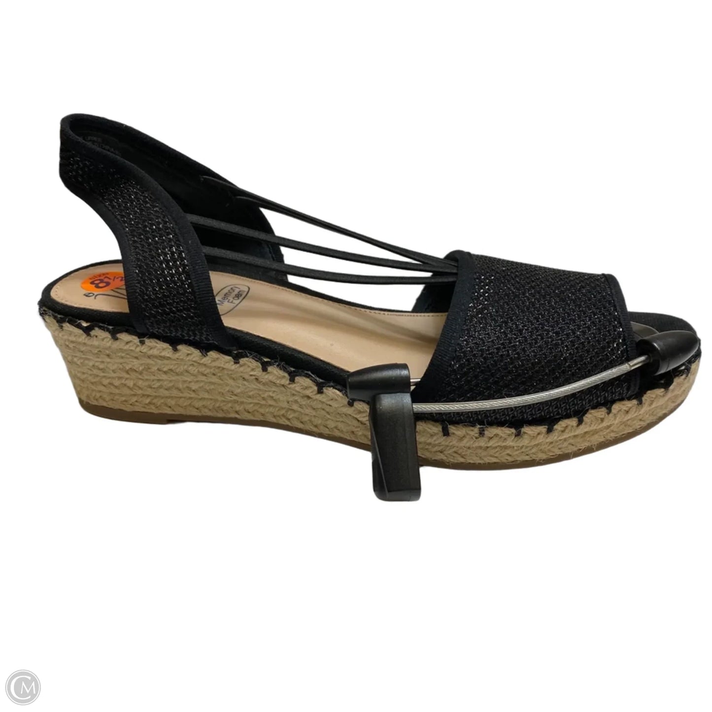 Sandals Heels Platform By Impo In Black, Size: 8.5