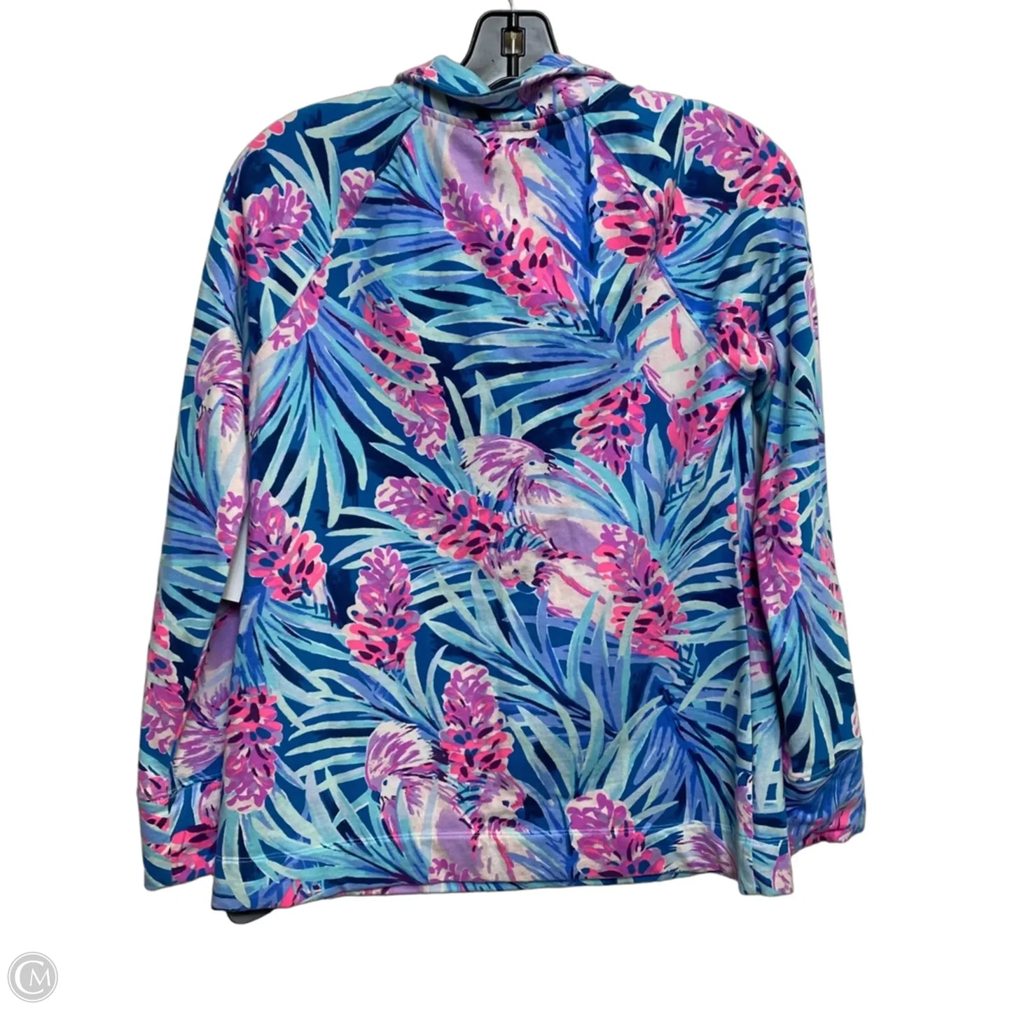 Sweatshirt Designer By Lilly Pulitzer In Blue & Pink, Size: S