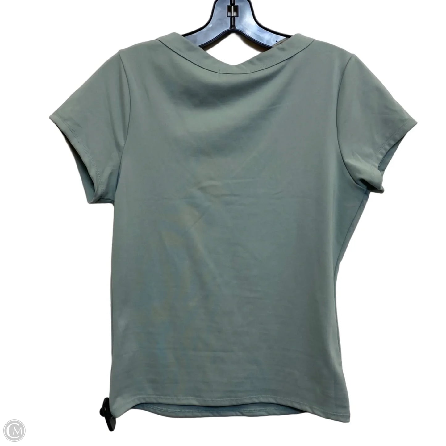 Top Short Sleeve Basic By Frankee & Skylarr In Green, Size: L