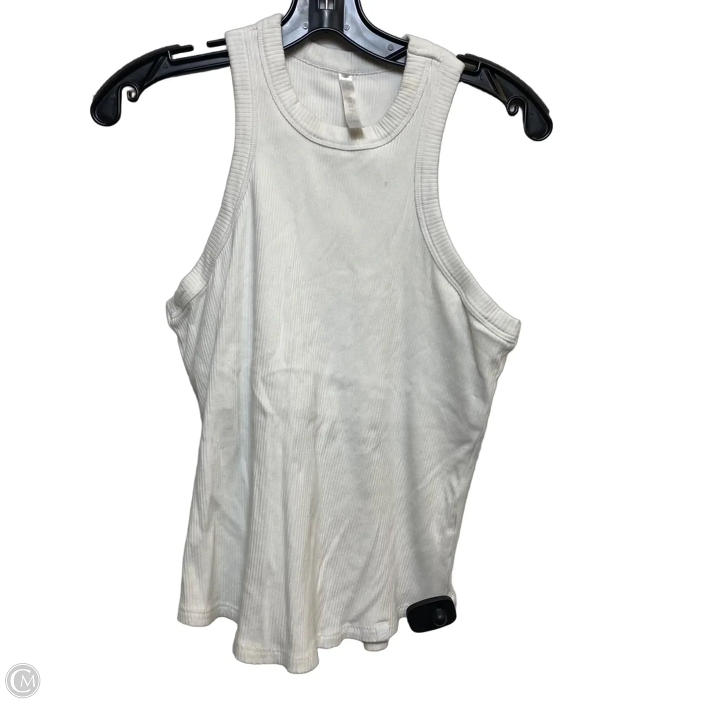 Athletic Tank Top By Fabletics In White, Size: Xl