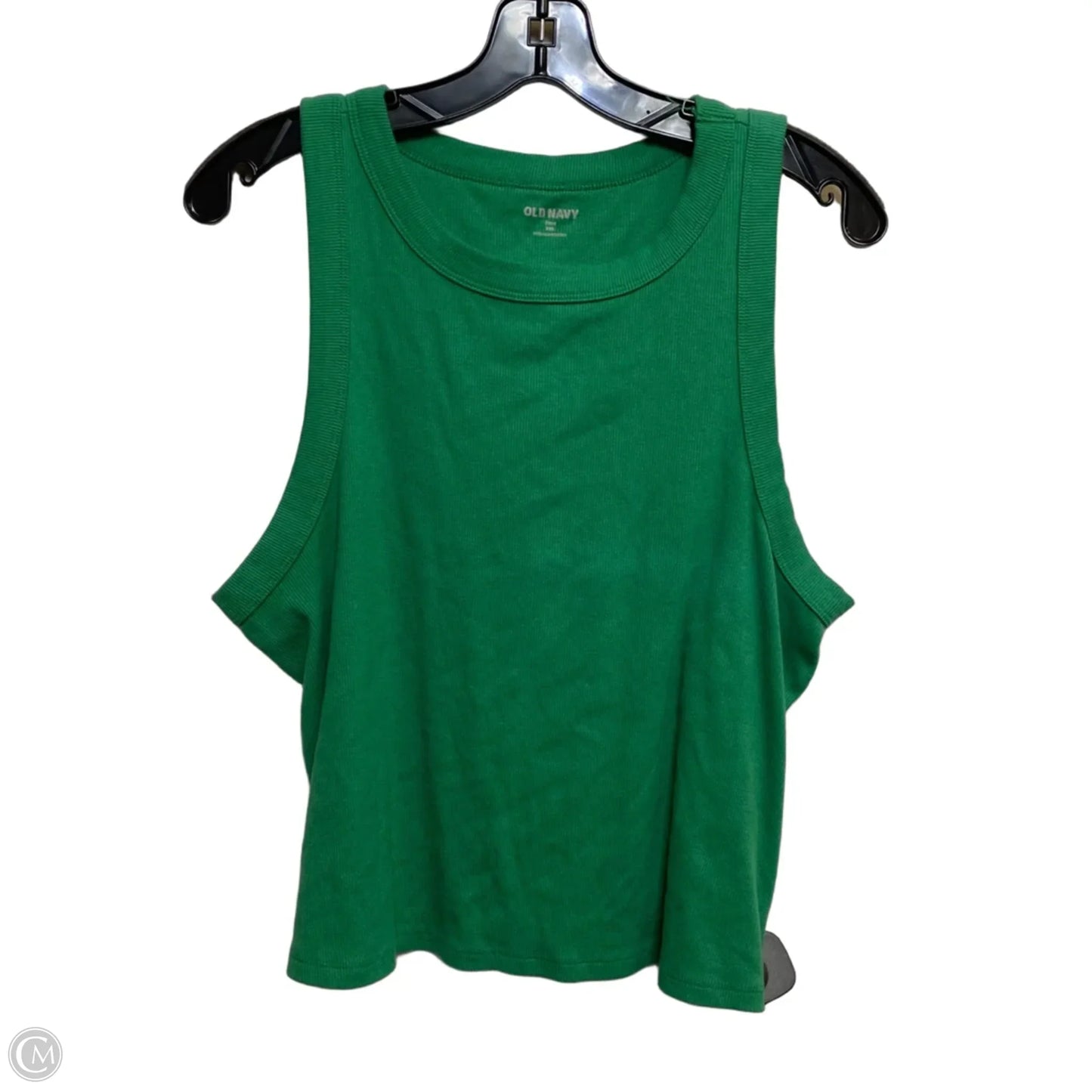 Top Sleeveless Basic By Old Navy In Green, Size: Xxl