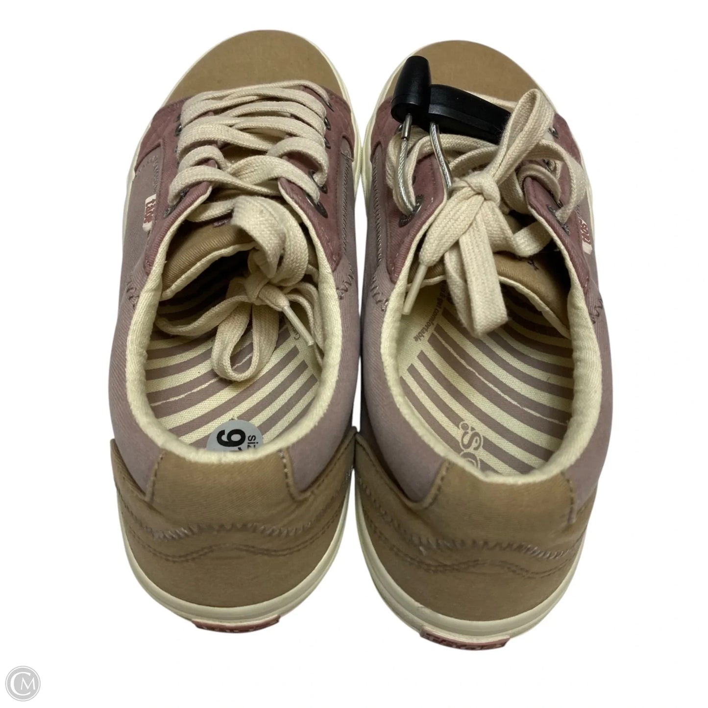 Shoes Sneakers By Taos In Purple & Tan, Size: 9.5