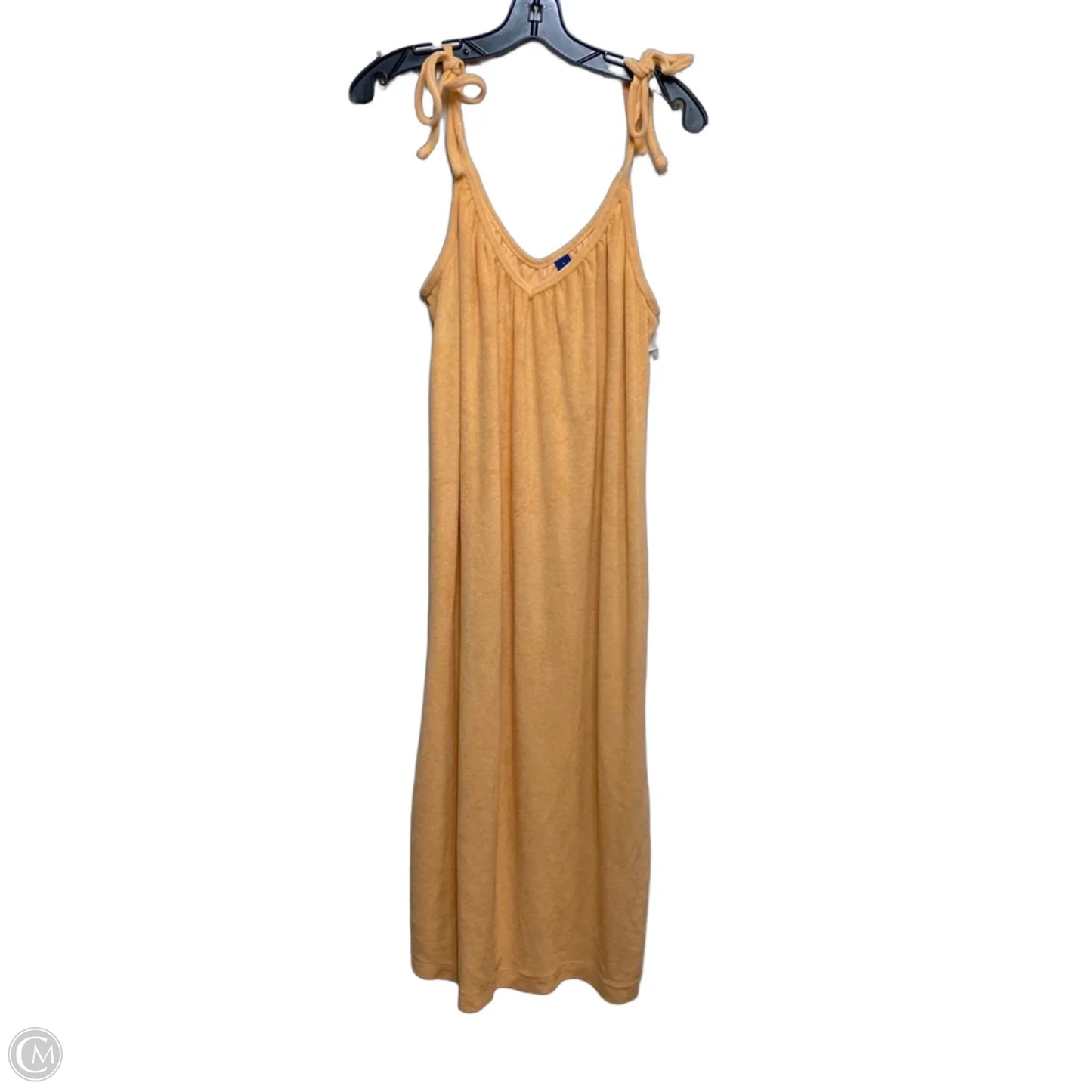 Dress Casual Midi By Old Navy In Orange, Size: L