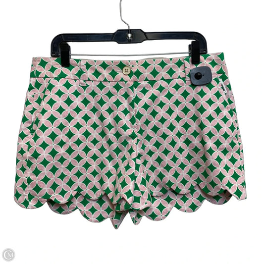 Shorts By Crown And Ivy In Green & Pink, Size: 8