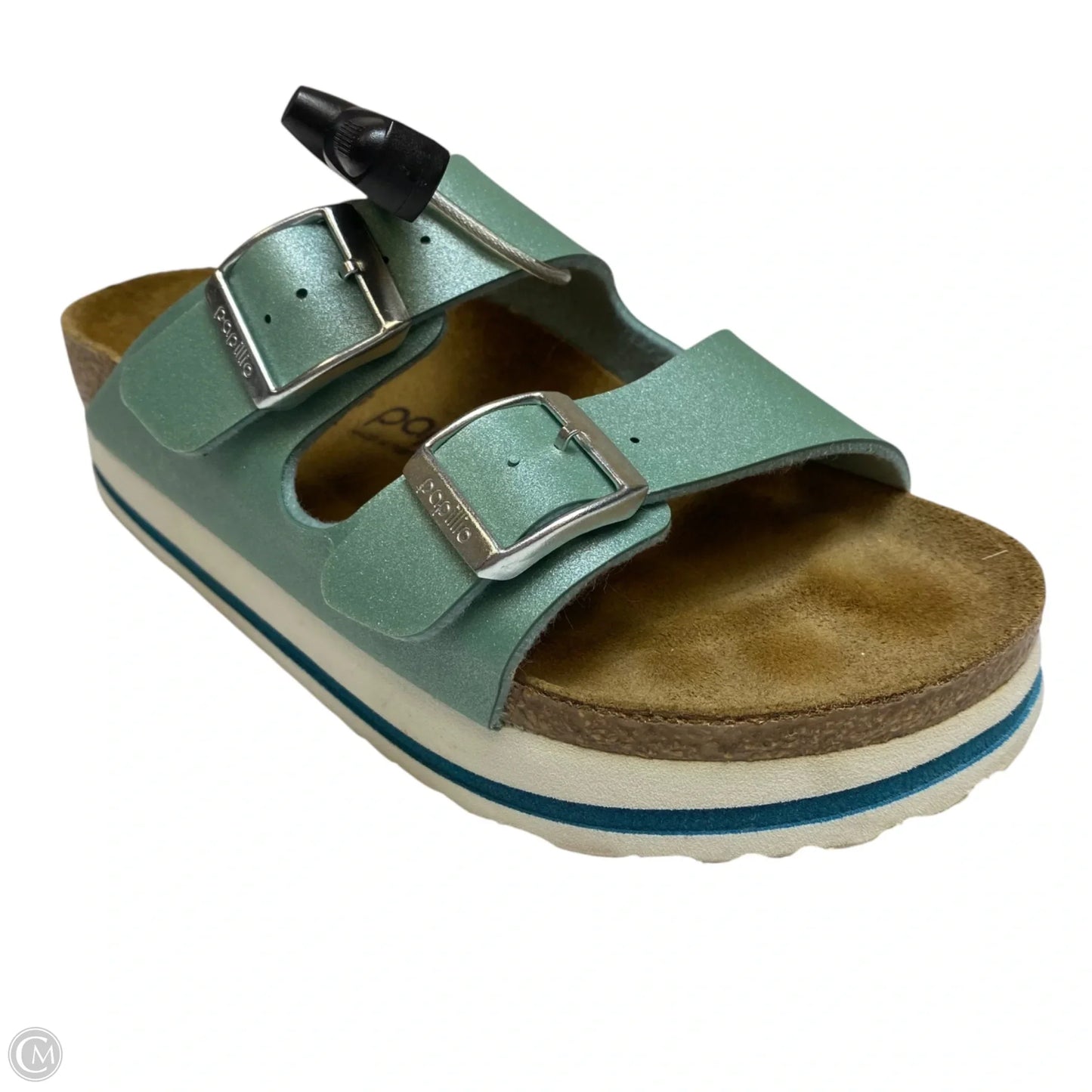 Sandals Heels Platform By Papillio In Blue, Size: 5