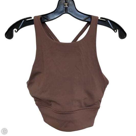 Athletic Bra By Lululemon In Brown, Size: M