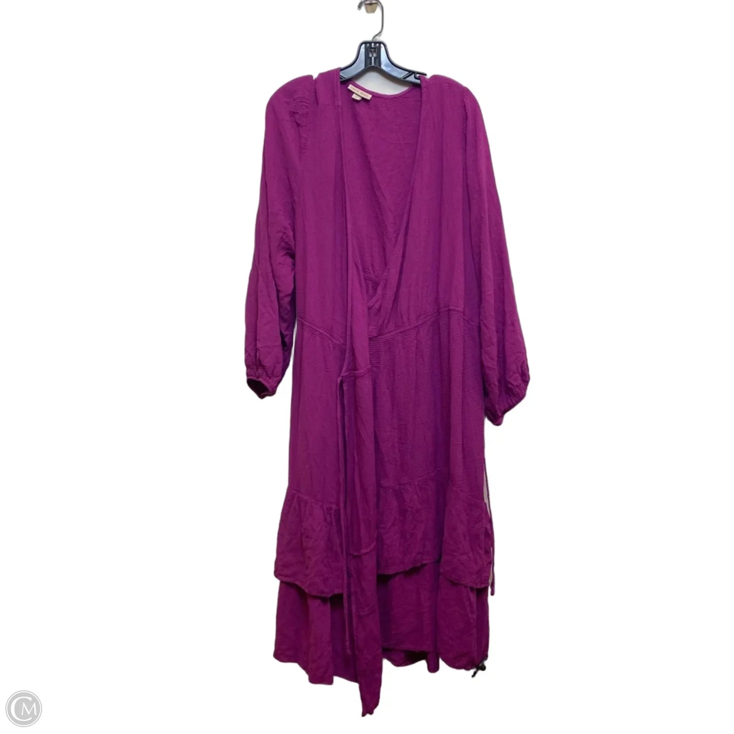 Dress Casual Midi By Knox Rose In Purple, Size: 2x