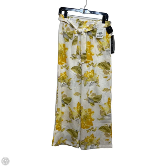 Pants Wide Leg By New York Clothing Company In Yellow, Size: Sp