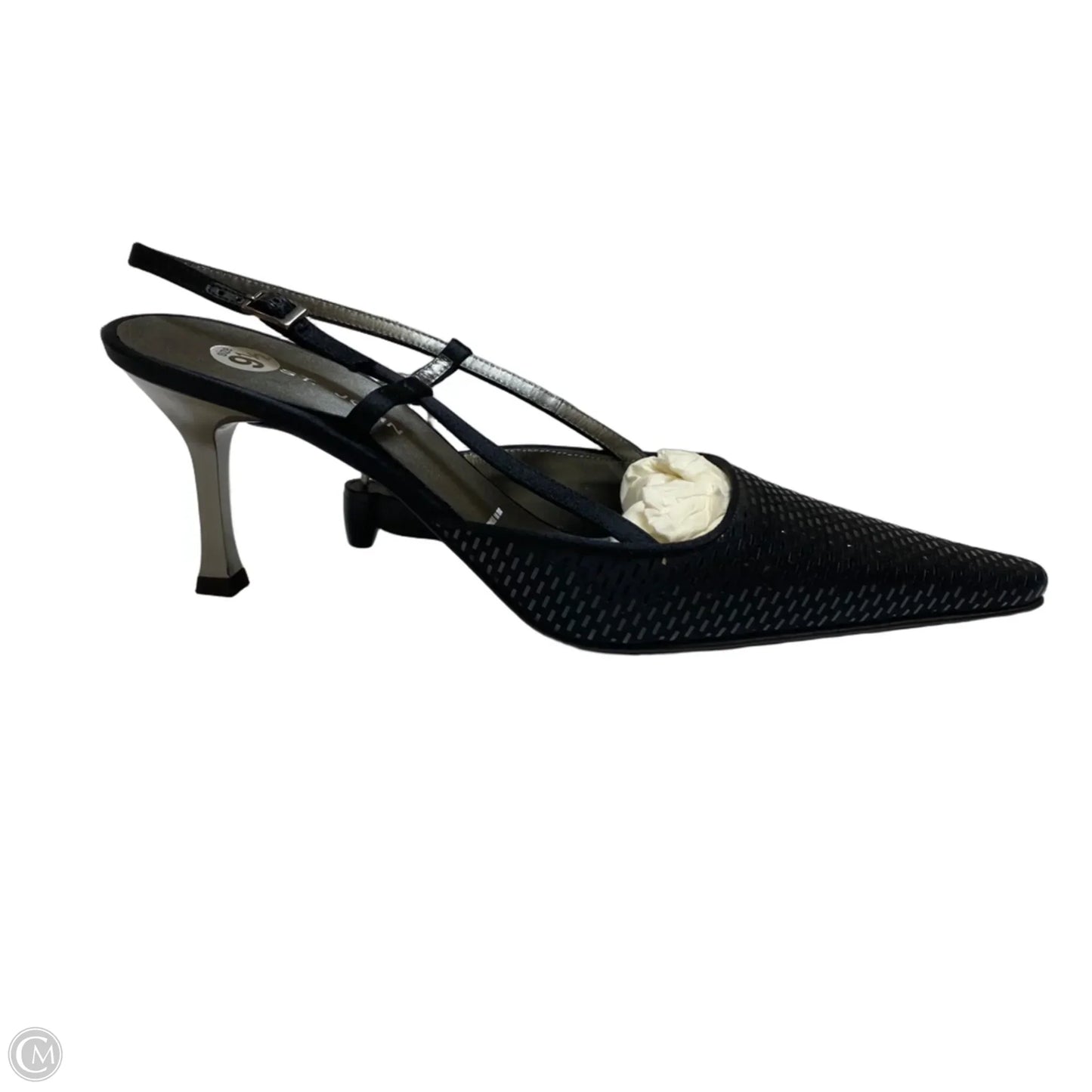 Shoes Luxury Designer By St John Collection In Black, Size: 9.5